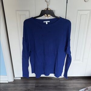 Blue Long Sleeve Sweater
